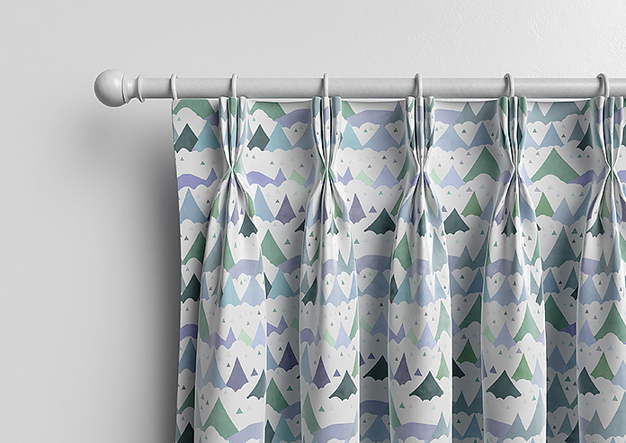 Cloudy Peaks, Icicle - Made to Measure Curtains - Image 11